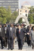 Kenyan president visits Hiroshima