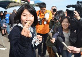 Osaka housewife finds dried giant squid 'tastier than thought'