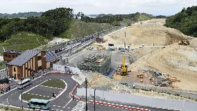Land being developed around JR East's new Nobiru Station