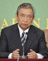 Ex-PM Murayama urges Abe to uphold 1995 war statement