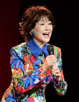 Veteran Japanese female singer performs in Beijing