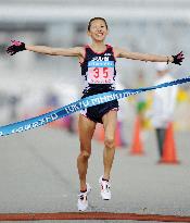 Japan's Nasukawa wins women's race of Tokyo Marathon