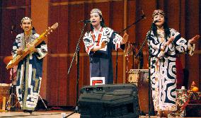Concert featuring Ainu music held in N.Y.