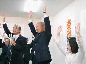 LDP-backed incumbent governor wins Toyama election