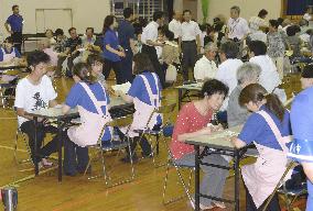 Briefing on stable iodine distribution in Kagoshima Pref.