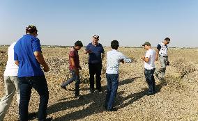 Media tour of Uzbek-Afghan border buffer zone