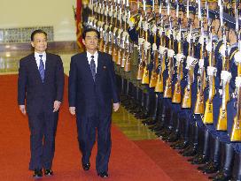 (3)N. Korean premier in China