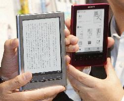 Sony's e-book readers