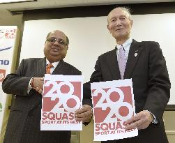 World squash body seeks to make game Tokyo Olympics event