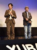 Actor, film director greet fans at Yubari film fiesta
