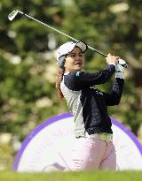 Ai Miyazato in 1st round of Swinging Skirts Classic