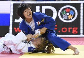 Asami wins silver in women's 48 kg on 1st day of judo worlds