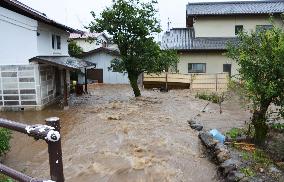 Downpours cause flooding, landslides in Tochigi