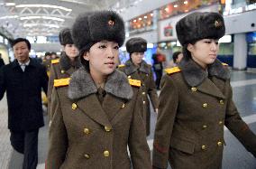 N. Korea's girl band abruptly returns home, without show in Beijing