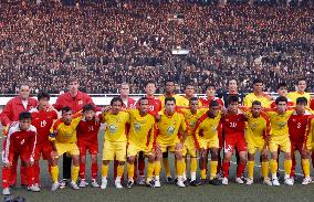 Brazilian club plays friendly game in Pyongyang