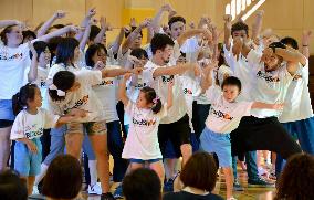 Musical performance in place of sports festival