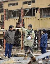 Fukushima museum curator collects data on damage from 2011 disaster