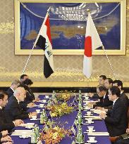 Kishida meets with Iraqi counterpart