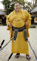 Sumo wrestler Kaio to be given prime minister's award