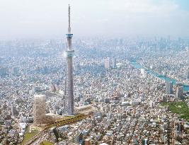 Designer's image of New Tokyo Tower bared