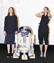 "Star Wars" new heroine Daisy Ridley in Tokyo
