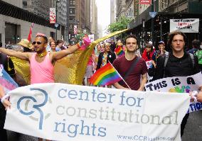 Annual parade held in New York in support of sexual minorities