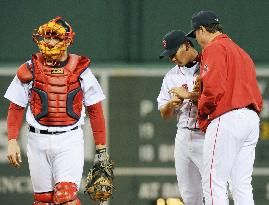 Red Sox beat Rays 8-7 in Game 5 in AL Championship Series