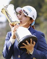 Japan's Ryu wins AXA Ladies golf on 3rd playoff hole