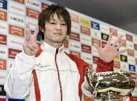 Uchimura wins 8th consecutive national title