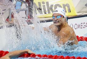 France's Manaudou wins men's 50m freestyle world gold