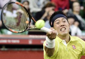 Defending champ Nishikori beats Cilic to reach Japan Open semis