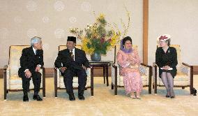 (4)Malaysian King Sirajuddin in Japan