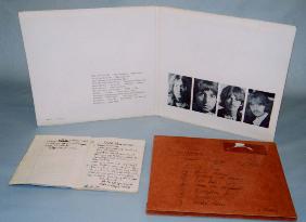 Museum to display Lennon's lyrical notes