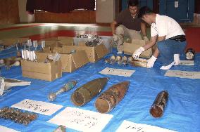 Artillery shells seized from courier plant, suspect's home