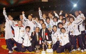 Japan claims 3rd title at women's World Cup