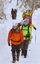 Police recover bodies of 4 men hit by avalanche in Gifu