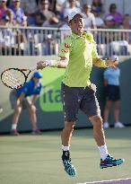 Nishikori reaches Miami Open q'finals