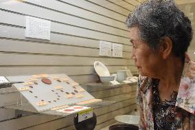 Japanese woman recalls wartime work at ceramic coin factory