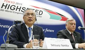 JR East chief eager to export Japan's high-speed rail system