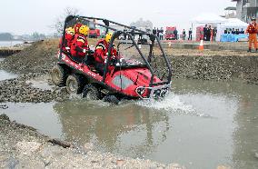 Training facility built in western Japan for tsunami rescue operations