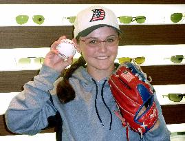 Knuckleball pitcher Baker