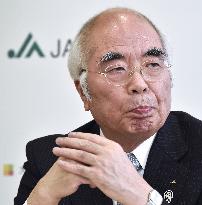 JA-Zenchu chief to step down amid Abe's push for agricultural reform