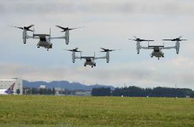 Japan agrees to buy 5 Osprey planes from U.S. for $332 mil: report