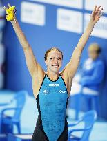 Sjostrom beats own world record at world c'ships