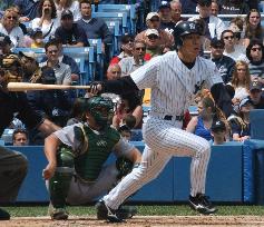 (1)Matsui 1-for-4 as Yankees fall to Oakland