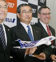 1st commercial flight of Boeing 787