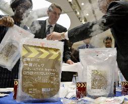 Survival food served for U.N. confab participants in Japan