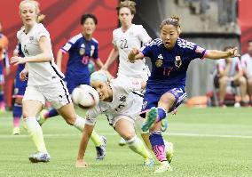 Women's World Cup final between Japan and United States