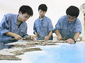 Iwate high school team awarded for decade-long tsunami education outreach