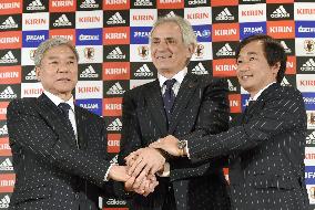New Japan men's national soccer team coach Halilhodzic
